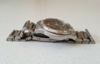Men ' s TAG Heuer 4000 Series Professional Quartz Wrist Watch WF1111 - 0 (A) 6