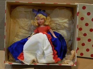 Nancy Ann Storybook Dolls July Girl 193 W/ Box,  Papers & Label