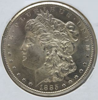 1885 - Cc Morgan Silver Dollar Uncirculated - Carson City - Bl328