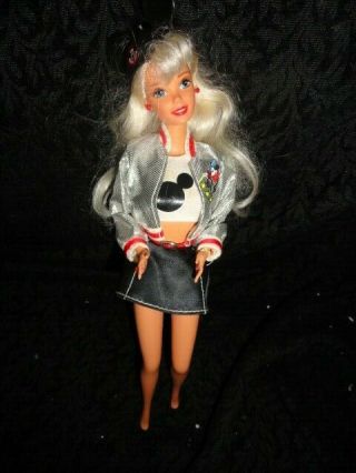 Walt Disney World Barbie 1996 25th Anniversary Special Edition Mickey Mouse Doll