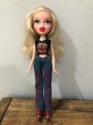 Pretty Wild Wild West Cloe Bratz Doll In Outfit W/rooted Eyelashes & Red Lips