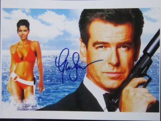 Pierce Brosnan James Bond Signed 8x10 Autograph Photo,