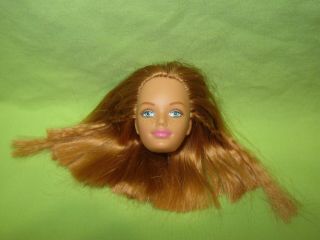 Mattel Barbie Happy Family Mom Midge & Baby Doll Head (only) Cut Red Hair Ooak