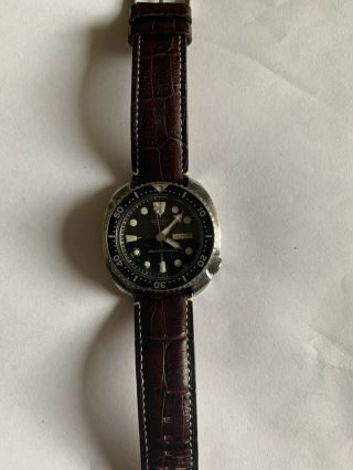 Vintage 1979 Seiko Turtle 6309 - 7049 Automatic Diver Watch