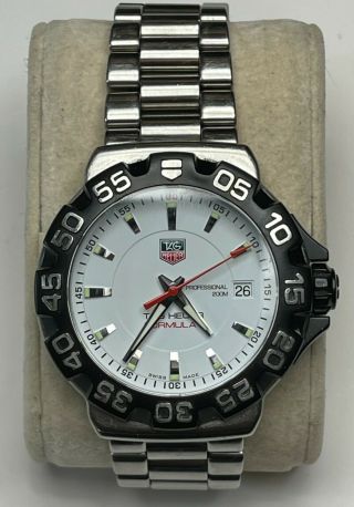 Tag Heuer Formula - 1 Swiss Made Watch - Sapphire Crystal - Stainless 200m