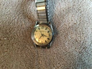Vintage Men’s Croton Nivada Grenchen Automatic Wrist Watch Runs Good