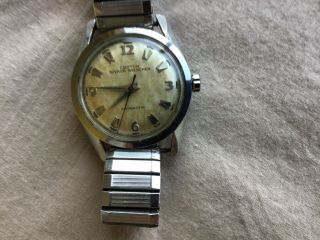 Vintage Men’s Croton Nivada Grenchen Automatic Wrist Watch Runs Good 5