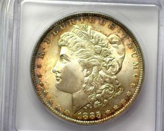 1885 - O Morgan Silver Dollar Icg Ms67,  Lists For $3250.  Blazing Luster