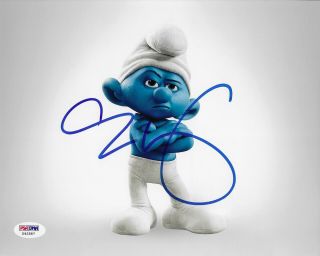George Lopez Signed 8x10 Photo Autographed Psa/dna Smurfs Grouchy