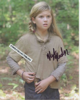 Kyla Kennedy Of " The Walking Dead " In Person Signed 8x10 Color Photo " Proof