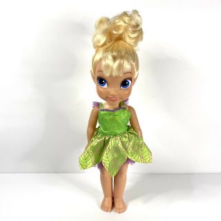 Disney Fairies Tinker Bell Toddler 14 " Doll Jakks Pacific Peter Pan