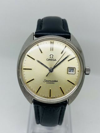 Vintage Omega Seamaster Cosmic Miltary Issued Paf 136017 Sp - Tool 107