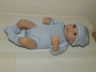 10 " Realistic Reborn Baby Dolls Full Body Vinyl Silicone Boy Doll Newborn Bath