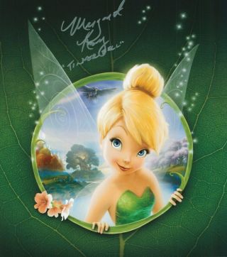 Margaret Kerry Tinker Bell Peter Pan Signed 8x10 Photo With