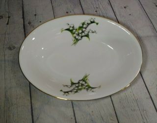 Vintage Lily Of The Valley Fine Arts 10 " Serving Bowl