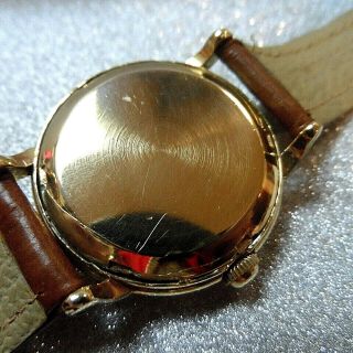 Vintage Omega Seamaster 14K Gold Filled Bumper Automatic Mens Watch Cal:354 6