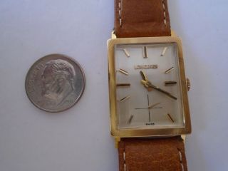 Vintage Longines 14k Solid Yellow Gold Watch