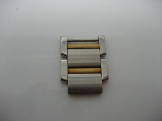 Cartier Tank Francaise Two Tone Stainless Steel &18k Yellow Gold 19mm Links (2)