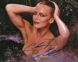 Cheryl Ladd Sexy Charlies Angels Signed 8x10 Photo With