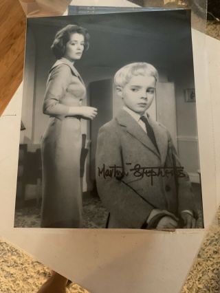 Martin Stephens Village Of The Damned Signed Authentic Autograph Photo Beckett