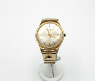 Girard Perregaux Gyromatic 14k Solid Gold Vintage Swiss Wrist Watch 10200 - 6