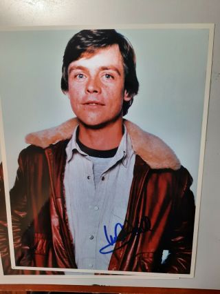 Mark Hamill " Star Wars (luke Skywalker) " Authentic Autograph 8x10 Photo