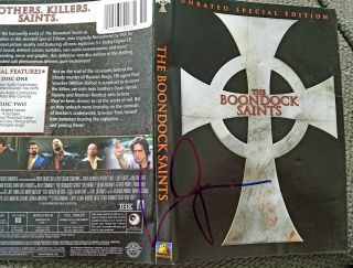 Willem Dafoe Autograph Signed The Boondock Saints Dvd Cover 