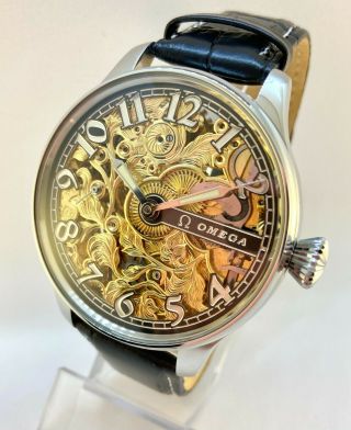 Luxury Best Brand Skeleton Watch Mechanical swiss watch vintage pocket movement 2