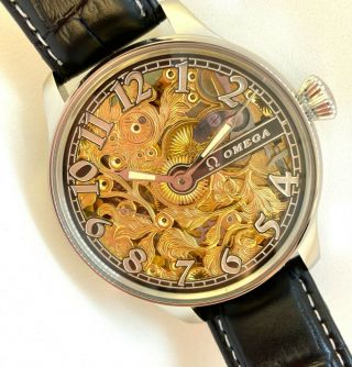 Luxury Best Brand Skeleton Watch Mechanical swiss watch vintage pocket movement 5