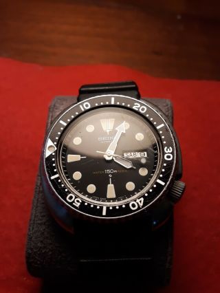 Vintage Seiko Turtle 6309 - 7049 Automatic Dive Watch Look