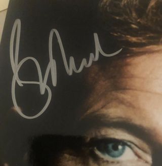Hand signed 8X10 photo By James Bond ROGER MOORE With 2