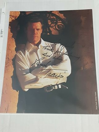 Randy Travis Autographed Picture 8 X 10 Country Music Artist No