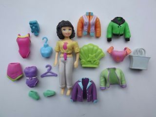 Mattel Polly Pocket Doll With 3 Outfits And Accessories 11