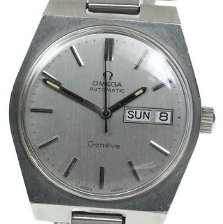 Omega Geneve Ref.  166.  0125 Day Date Silver Dial Automatic Men 