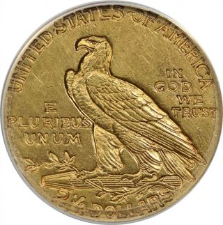 1914 $2.  5 ANACS AU 53 (Better Date) Indian Head Gold Quarter Eagle 4