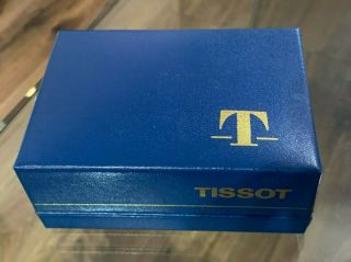 VINTAGE 9CT GOLD TISSOT GENTS WRIST WATCH WITH TAGS BOX PAPERS 1976 3