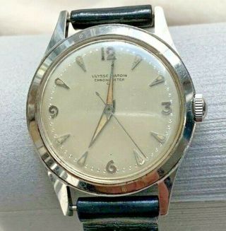 Vintage Ulysse Nardin Chronometer Watch 1960 