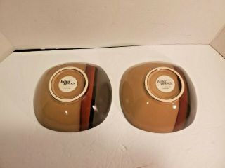 Better Homes and Gardens Bazaar Brown Soup Cereal Bowls Set 0f 2 2