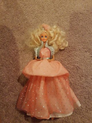 Vintage 89 Barbie Doll,  Peach Pretty Barbie Special Limited Edition