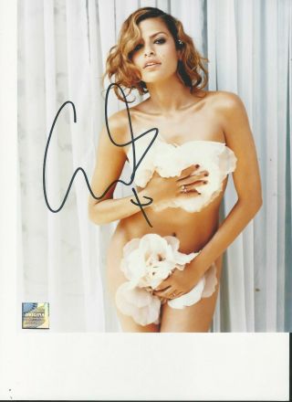 Eva Mendes/ 300,  Hitch,  Fast And The Furious 2 Sexy Signed Autograph 8x10