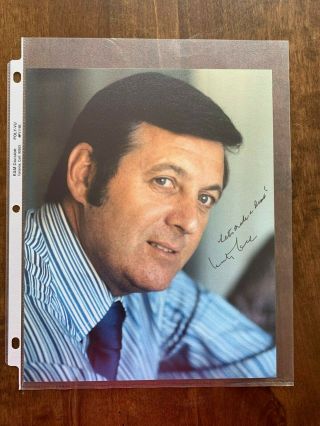 Monty Hall - Autographed/signed 8 X 10 Photo Young