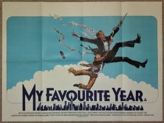 My Favourite Year 1982 Quad Cinema Poster Peter O 