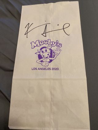 Kevin Smith Signed Autographed Moobys Bag Clerks Jay & Silent Bob