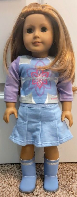American Girl Doll Just Like You Outfit - Blue And Purple (2008) Retired