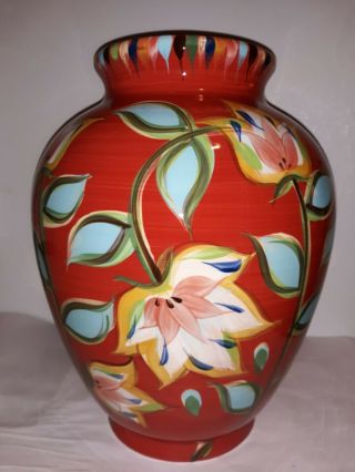 " Southern Living At Home " Gail Pittman Large 14 " Floor/tabletop Vase Home Decor