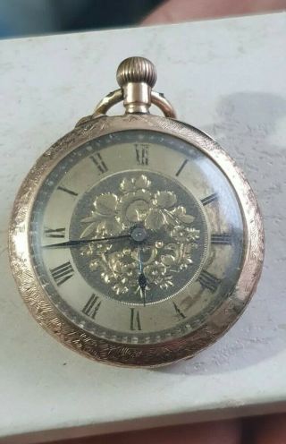 Solid Gold Rolex W&d Watch.  Wilsdorf & Davis Vintage Rolex Watch.  Not Scrap Gold