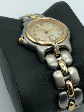 Bertolucci 18K and Stainless Steel Mini Vir Wristwatch Diamond 083 49A 2