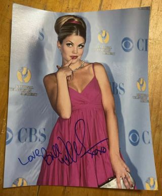 Bree Williamson Signed 8x10 Photo One Life To Live Dress A Must