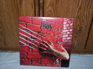 Helix Autographed Wild In The Streets Lp Record Hand Signed By 4
