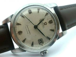 Omega Automatic Seamaster Calendar 503 Dial Stainless Steel 2849 Runs